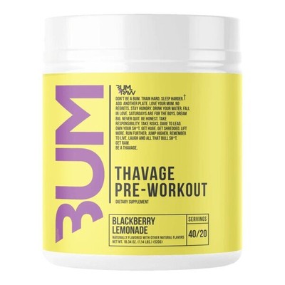 Raw Nutrition Thavage Pre-Workout 520g | Hervorragende Ausdauer- & Kraftunterstützung