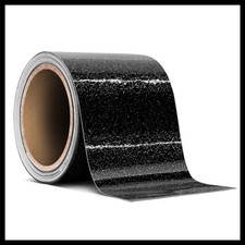 Black Vinyl Adhesive Tape Roll 3 Inch x 30ft High Gloss Waterproof