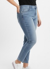 AVA VIV Light Blue Denim Jeans Woman Size 20W Mid Rise Stretch Brand