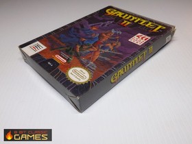 BOX & MANUAL ONLY  -  Gauntlet II - NES - 618a