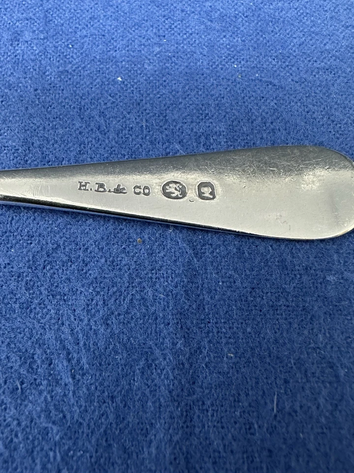 EARLY HENRY BIRKS & CO CUCHARA DE TÉ DE CORTE BRILLANTE ESTERLINA  Foto 4 de 4