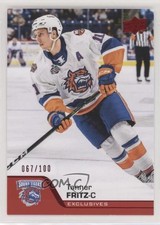 2020-21 Upper Deck AHL Exclusives 67/100 Tanner Fritz #87 5yy