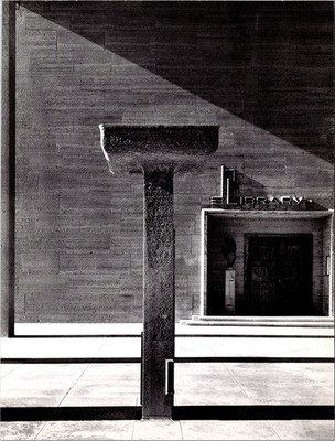 Vintage Postcard Cranbrook Art Academy Portico, Bloomfield Hills Michigan 1982