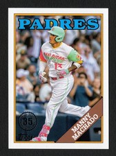 Manny Machado 2023 Topps Series 1 1988 Topps 35th Anniversary #T88-47 Padres