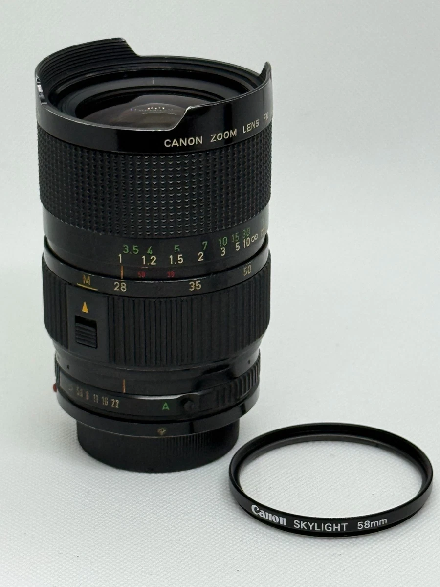 Canon Canon FD Camera Lenses 28-50mm Focal for sale - eBay