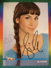 Sila Sahin, RTL Autogrammkarte GZSZ (Gute Zeiten schlechte Zeiten)