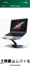 Mint houz Black 360 Rotatable Laptop Stand For 10-17 Inch Laptop