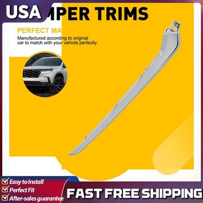 Fit 2023 Honda Pilot Front RH Bumper Grille Molding Trim Grill Assembly Chrome