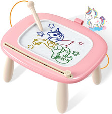 Magnetic Drawing Board, Toddler Girl Toys for 1-3 Year Old, Doodle Board Learnin