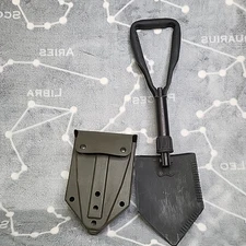 USGI MILITARY ARMY TRI-FOLD SHOVEL HAND FOLDING TRIFOLD ENTRENCHING E-TOOL