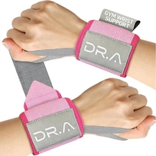 DOCTOR-DEVELOPED GYM WRIST WRAPS/LIFTING WRIST STRAPS FOR WEIGHTLIFTING