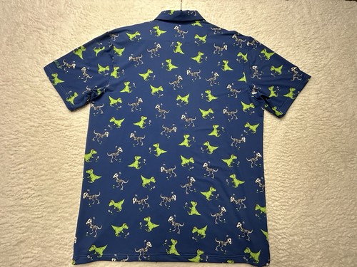 Chuco Golf Polo Dino-Golf Blau XXXL Neu mit Etikett Dinosaurier Golf Logo - Bild 15 von 23