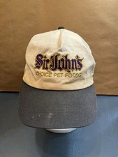 Vintage Sir John’s Choice Pet Foods K-Products USA Made Purple Gold SnapBack Hat