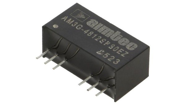 5907998710285 Przetwornica Dc/Dc 3W In: 36...72VDC Out: 12VDC Out: 250Ma AM3G-48-image