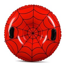 Spider Web Snow Tube, 35.43 Inch Cold Resistant PVC Inflatable Big Double 1
