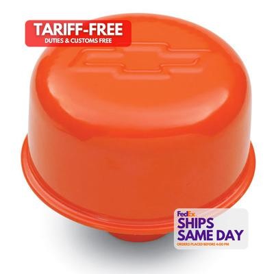 Proform 141-786, One Orange Steel Push-In Breather Cap - Orange Performance Part