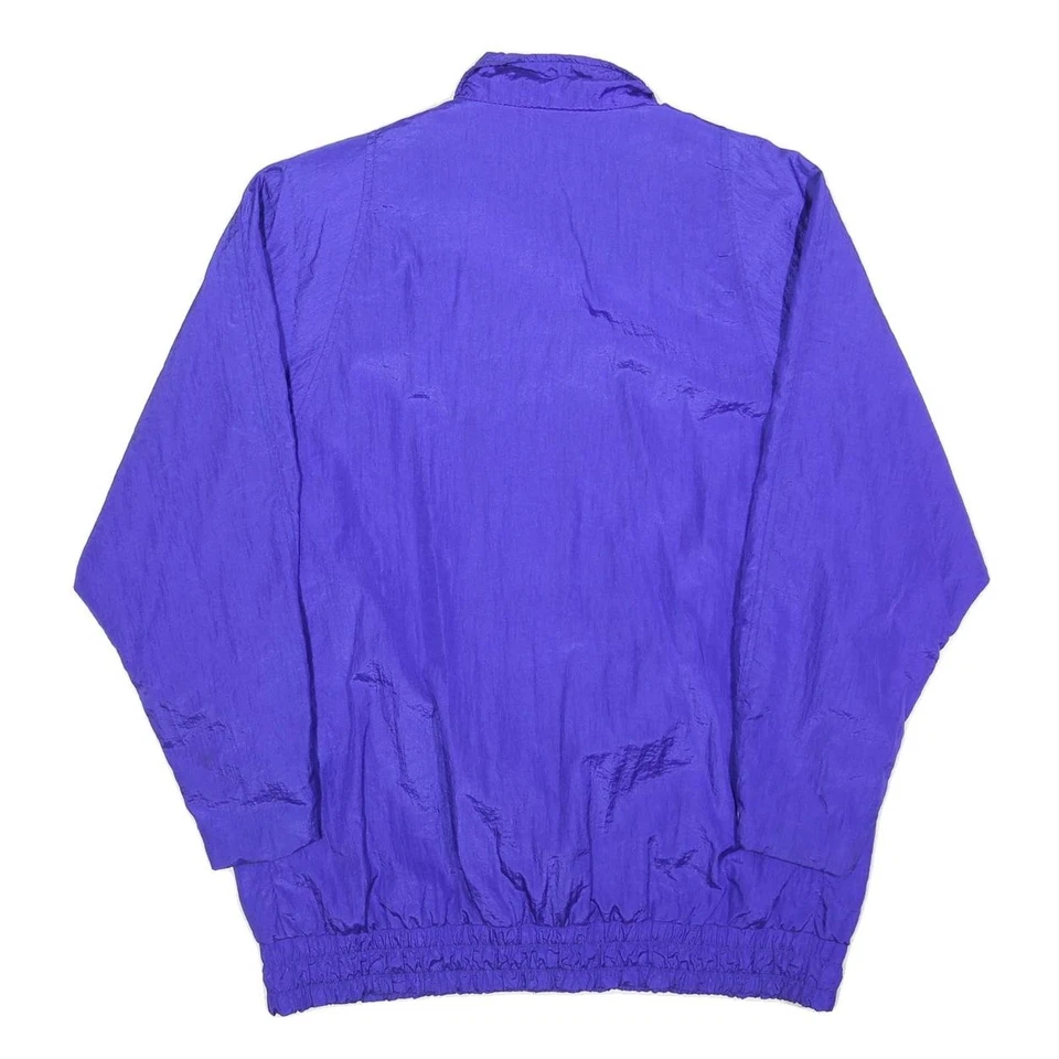 KRISTEN BLAKE Womens Purple Button Jacket M Polyester Blend Plain Lightweight - Image 3 of 4