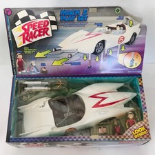 Vintage 1999 Resaurus Speed Racer 15 Mach 5 Play Set With Spritle Chim Chim