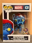 Funko Pop! Marvel X-Men Mystique #638 Signed By Rebecca Romijn JSA COA