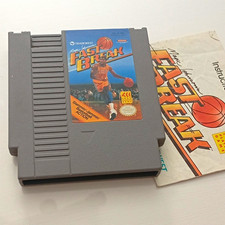Thumbnail of ebay&reg; auction 267797015722 | Magic Johnson's Fast Break – Nintendo NES inkl. Handbuch