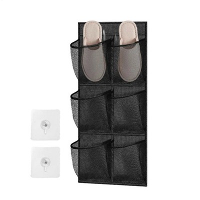 Wandaufbewahrungstasche Netztasche Tür Organizer 6 Gitter Platzsparend