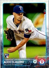2015 Topps Update #US8 Alex Claudio