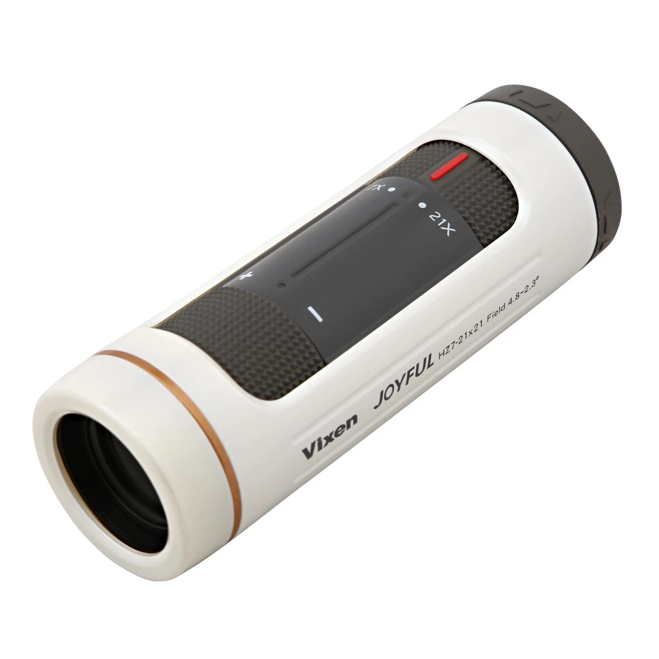 Vixen Joyful Monocular HZ7-21×21 PW Zoom Scope New w/ Case Strap & Manual Japan - Image 2 of 4