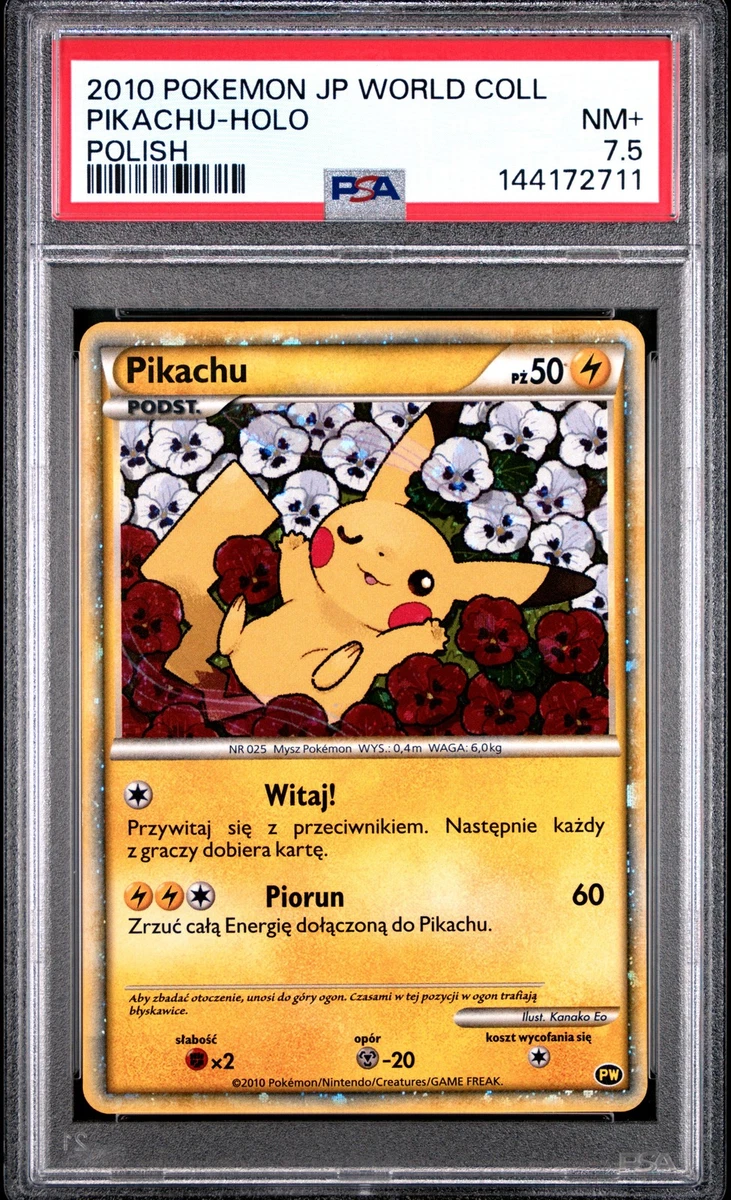 Pikachu World Collection Pokémon TCG Cards for sale | eBay