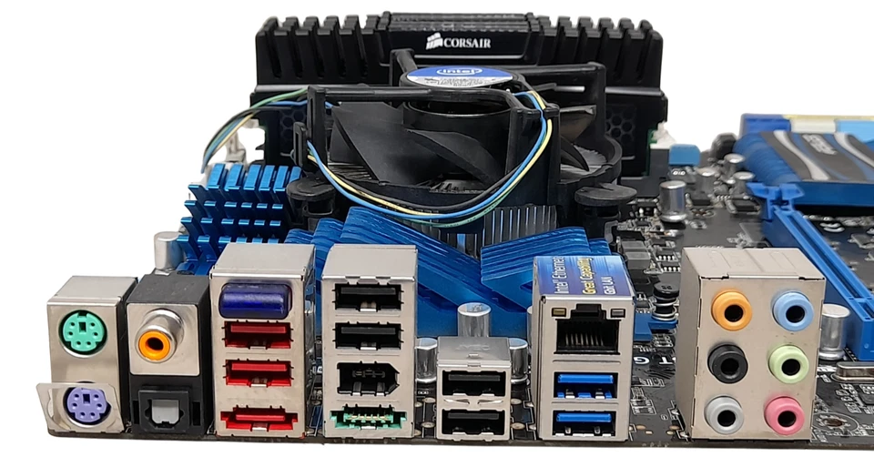 ASUS P8P67 PRO i5-2500K 16GB Corsair Vengeance DDR3 Motherboard CPU RAM Bundle - Image 2 of 4