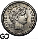 1908-D Barber Dime, Frosty Choice Gem BU++