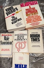 Vintage Psychology & Sexuality Book Lot – Masters & Johnson, Vance 