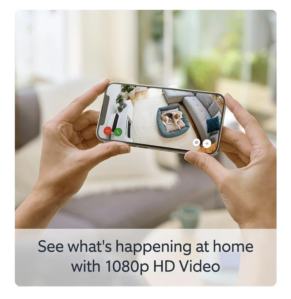 Ring Indoor Camera (2nd Gen) Security Cam 1080p HD Video - White  - BRAND NEW - Image 3 of 4