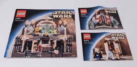 100% Complete LEGO Star Wars: Jabba's Palace Sets (4480), (4476) & (4475) | USED