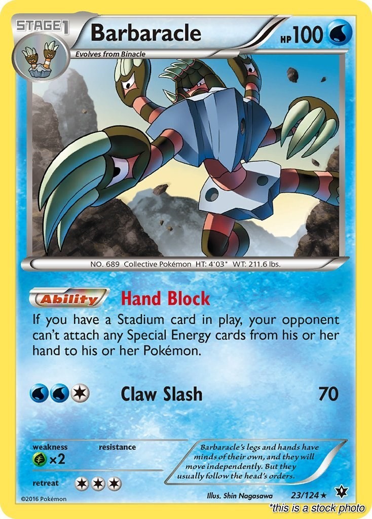 Pokemon Barbaracle [FCO - 23/124 LP]