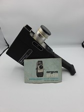 Argus model 802 Super eight movie camera. Great condition with case.