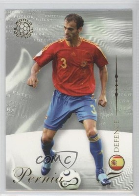2007 Futera World Football Mariano Pernia #049 4t7