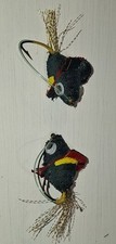 Set of 2 Crippled Sunfish size 2 fly fishing flies NOS Hank Roberts USA made