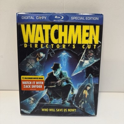 Watchmen (2009 Blu-ray) 3-Disc Director's Cut w/ Slipcover