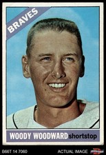 1966 Topps #49 Woody Woodward Braves 3.5 - VG+