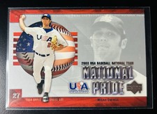 Micah Owings 2004 Upper Deck National Pride #USA2 USA Baseball