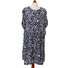 Abito donna MASAI multicolore taglie forti viscosa manica corta taglia M 11254