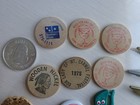 Mixed Lot of Pins - Airline, Mini License Plates, Neil Armstrong Pin & More — photo 4
