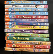 Dora The Explorer DVD Lot Of 14 Nickelodeon Nick Jr. Dora & Boots Adventure