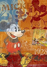 300-piece jigsaw puzzle wooden puzzle Mickey Mouse 18.2x25.7cm