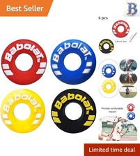 4-Piece Rubber Tire Vibration Dampeners - Essential Shock Absorbers for Tennis
