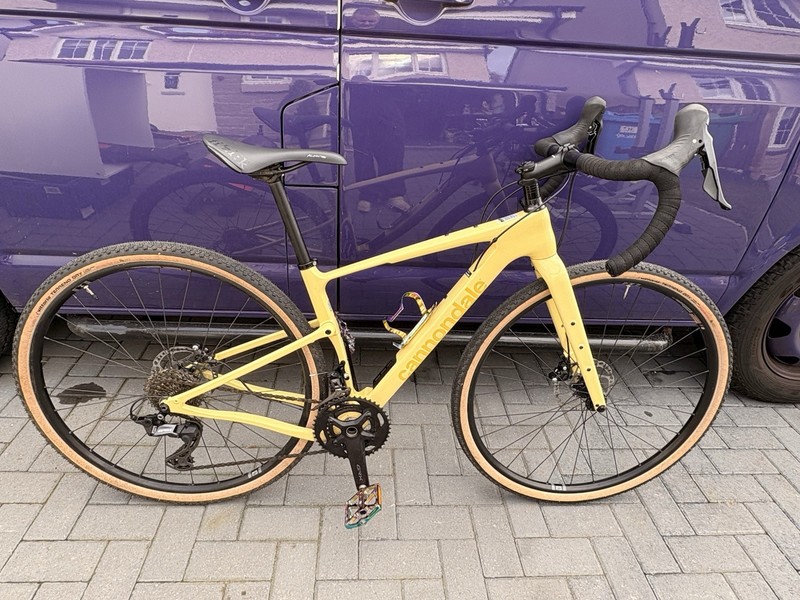 Cannondale Topstone Carbon 3 2024 Gravel Road Bike. Size XS. Rare Butter Colour