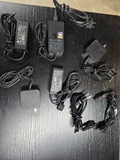 Lot of 5x Laptop chargers (2x HP Lenovo MS Surface one other)