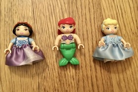 Lego DUPLO Disney Princess Collection No 10596 Ariel 🌟 Cinderella 🌟 Snow White