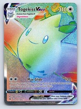Togekiss VMAX 191/185 Rainbow Rare Vivid Voltage Pokemon Holo Near Mint on eBay