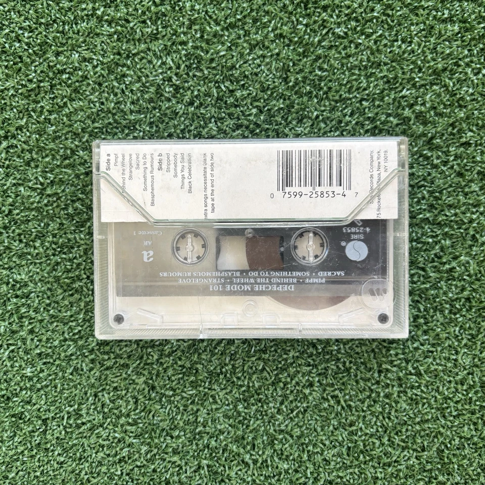 Rare Vintage Depeche Mode 101 Cassette One Complete Rock Pop - Image 3 of 4